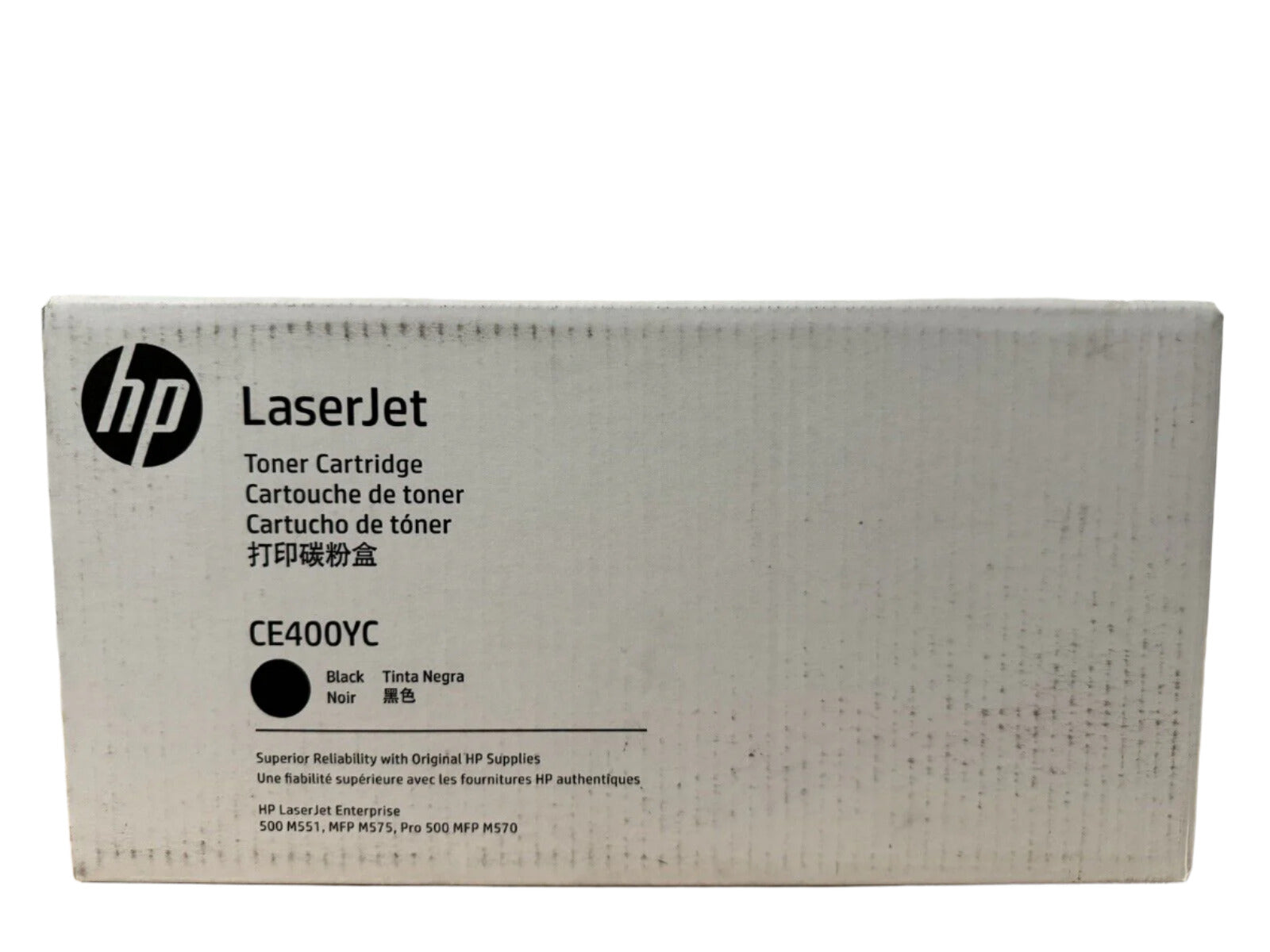 *Open Box* Genuine HP CE400X BLACK High Yield Toner for Laserjet M551 M575 M570 MFP #507X