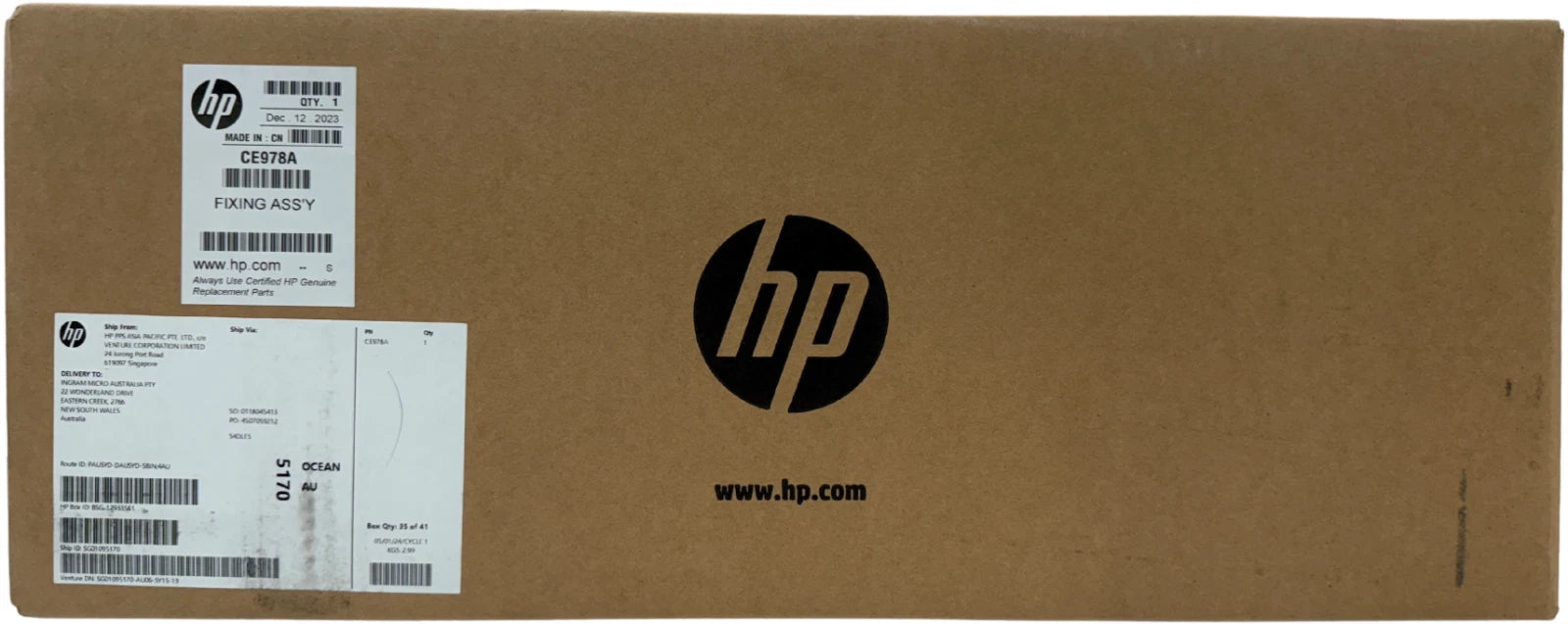 Genuine HP CE978A Fuser Kit for Color LaserJet CP5520 CP5525 M750 220V (150K)
