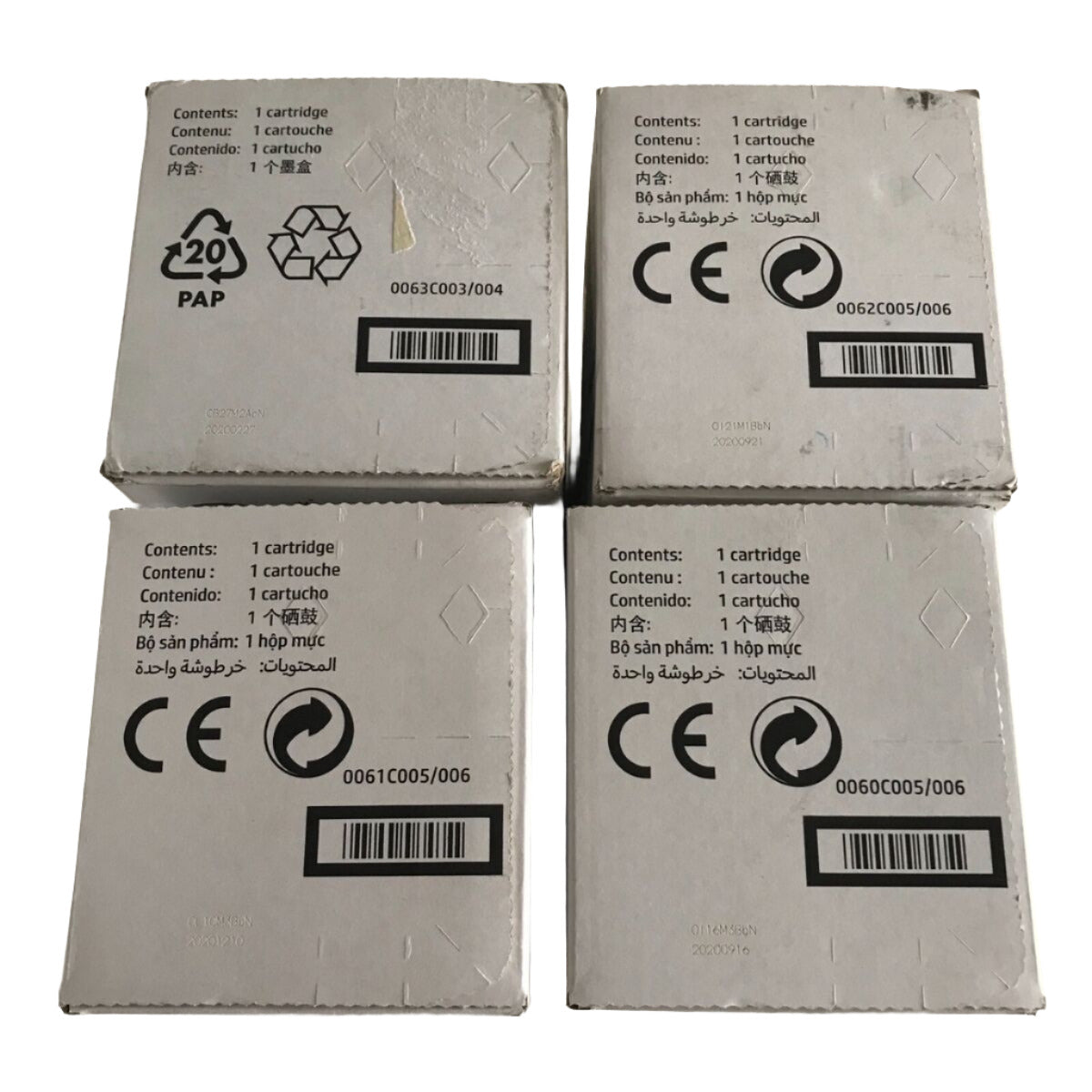 *SALE!* 4x Pack Genuine HP CF410X CF411X CF412X CF413X Toner Cartridge Set for M377/M452/M477 #410X