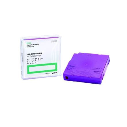 HPE LTO-6 Ultrium 6.25TB MP RW Data Tape [C7976A]