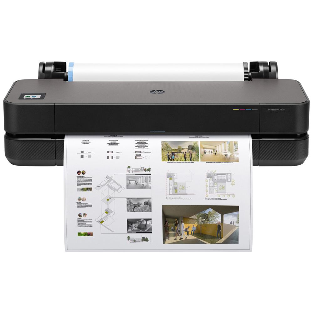 HP Designjet T230 A1/24" Large Format Wi-Fi Printer+1 Year Warranty [5HB07A]