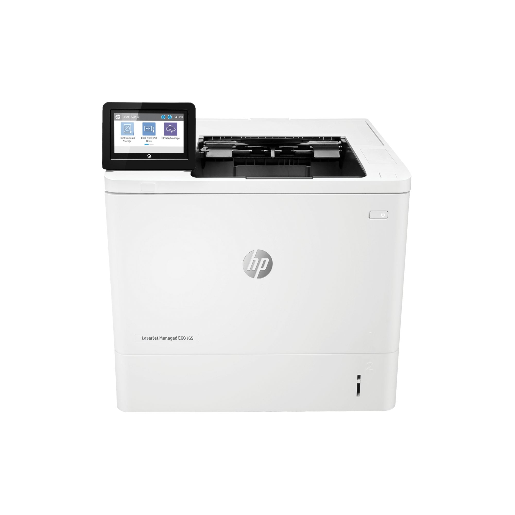 HP LaserJet Managed E60165dn A4 Mono Laser Printer – 61ppm, Duplex, Gigabit Ethernet