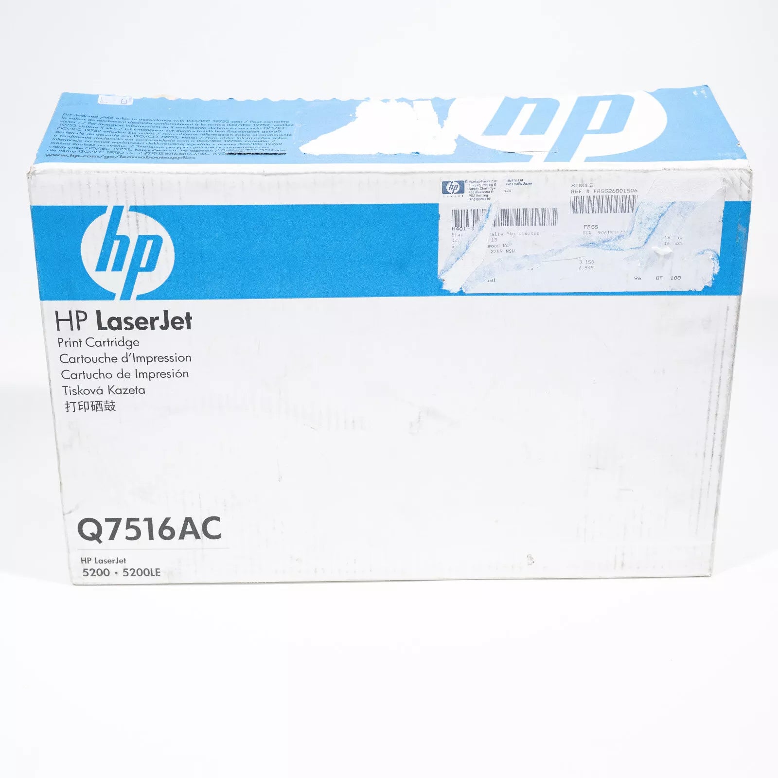 *Open Box* Genuine HP Q7516A BLACK Toner Cartridge for LaserJet 5200 5200DTN 5200L 5200n #16A (12K)