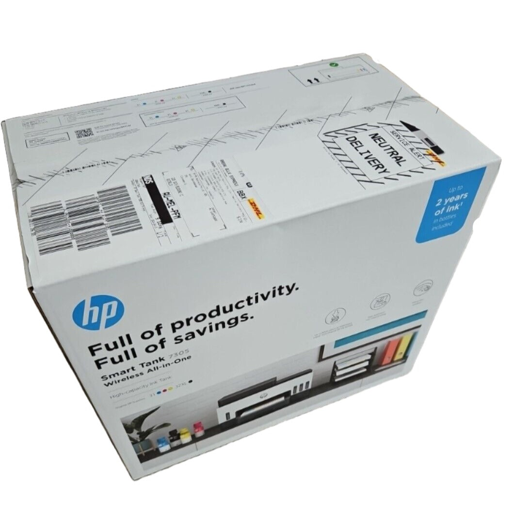 HP Smart Tank 7305 All-in-One Multi-Function Ink Tank Printer +ADF  #32XL/31 Ink Set - 28B75A (RRP$687.50)