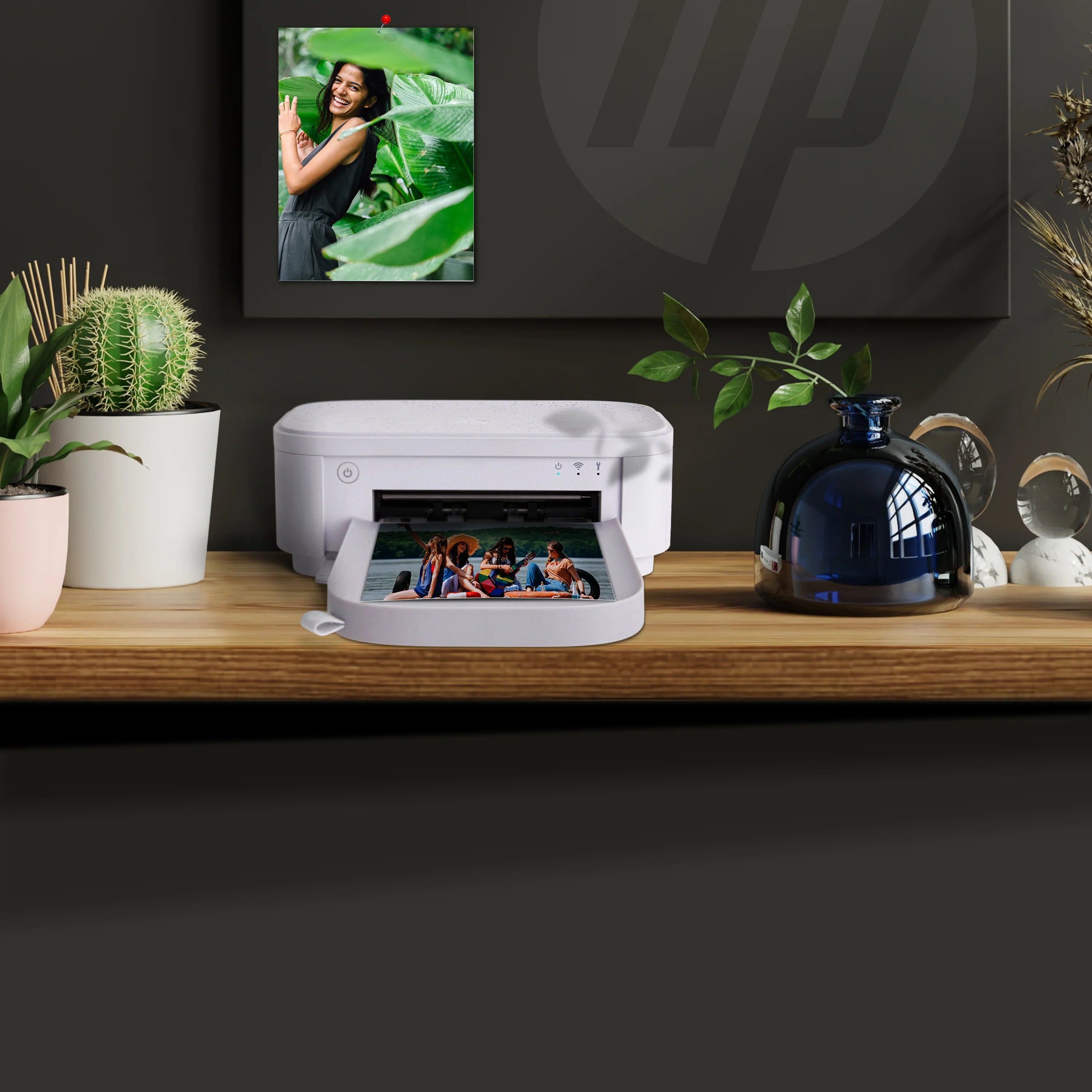 *NEW!* HP Sprocket Studio Plus Photo Printer - Prints 4x6 inch Photos from Your iOS & Android Device