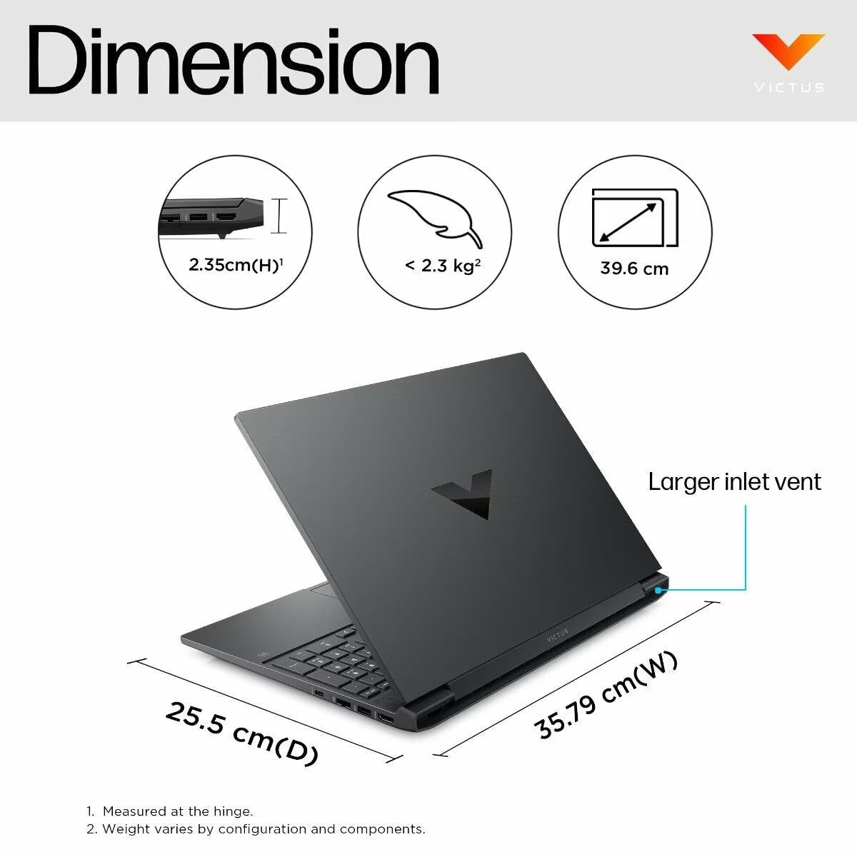 HP Victus 15.6 inch Gaming Laptop i7/15.6/16GB/512GB 15-fa0142TX, Silver [7Z930PAR]