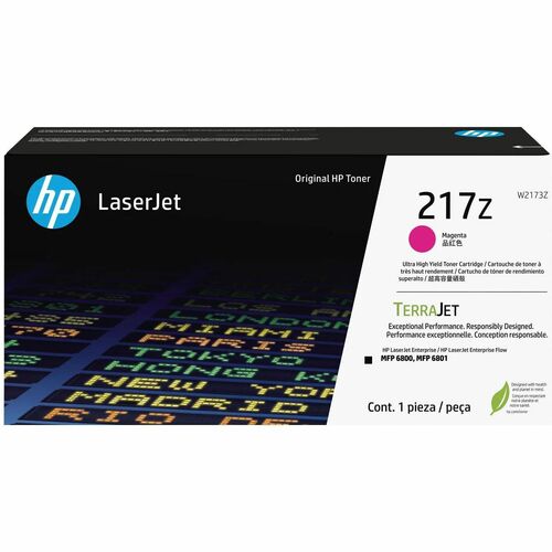 Genuine HP 217Z Ultra High Yield Magenta Original LaserJet Toner Cartridge 24K [W2173Z]
