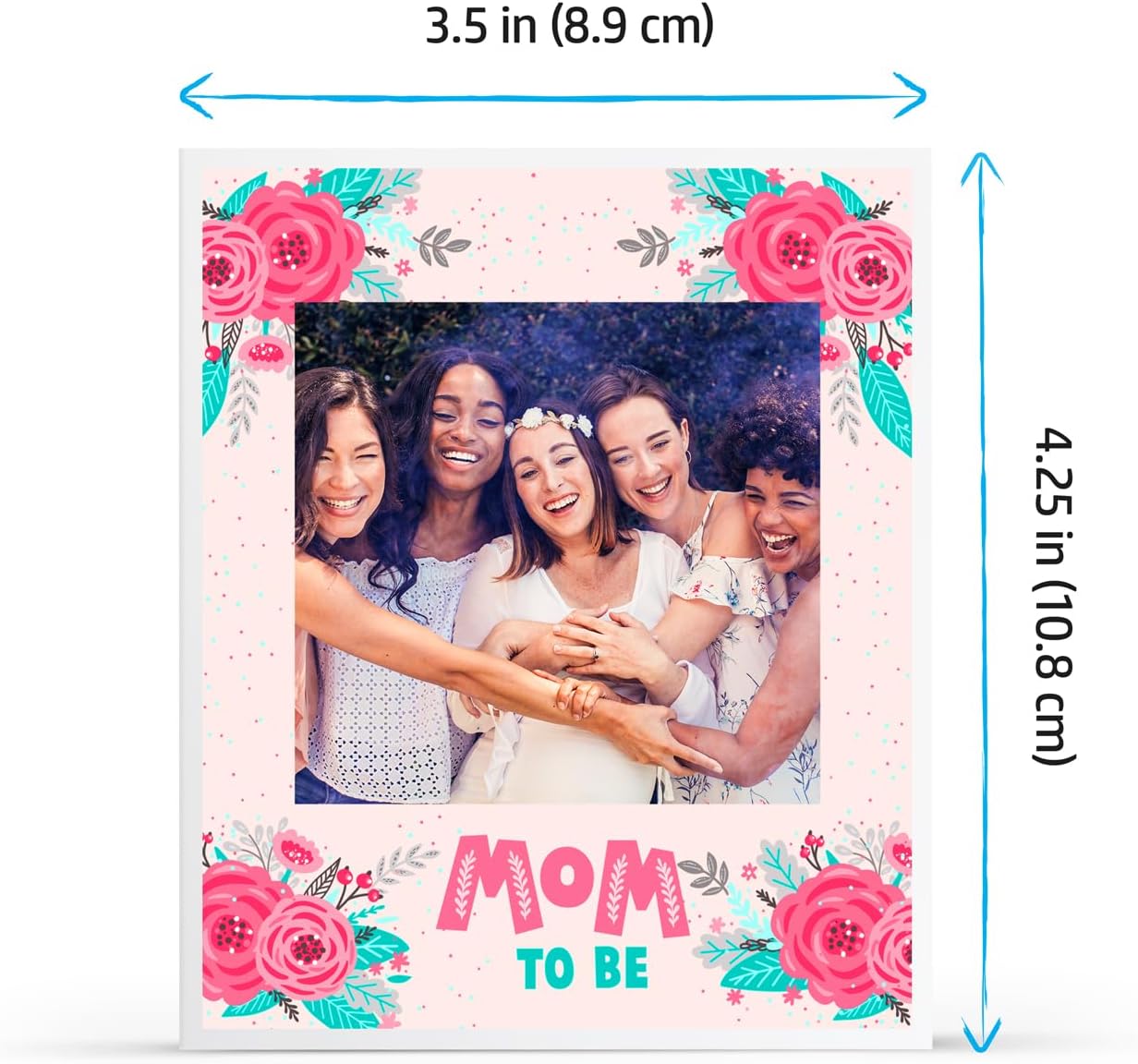 HP 3.5 x 4.25" Zink Sticky-Backed Photo Paper for Sprocket 3x4 Photo Printer (50x Pack) [HPIZ3X450]