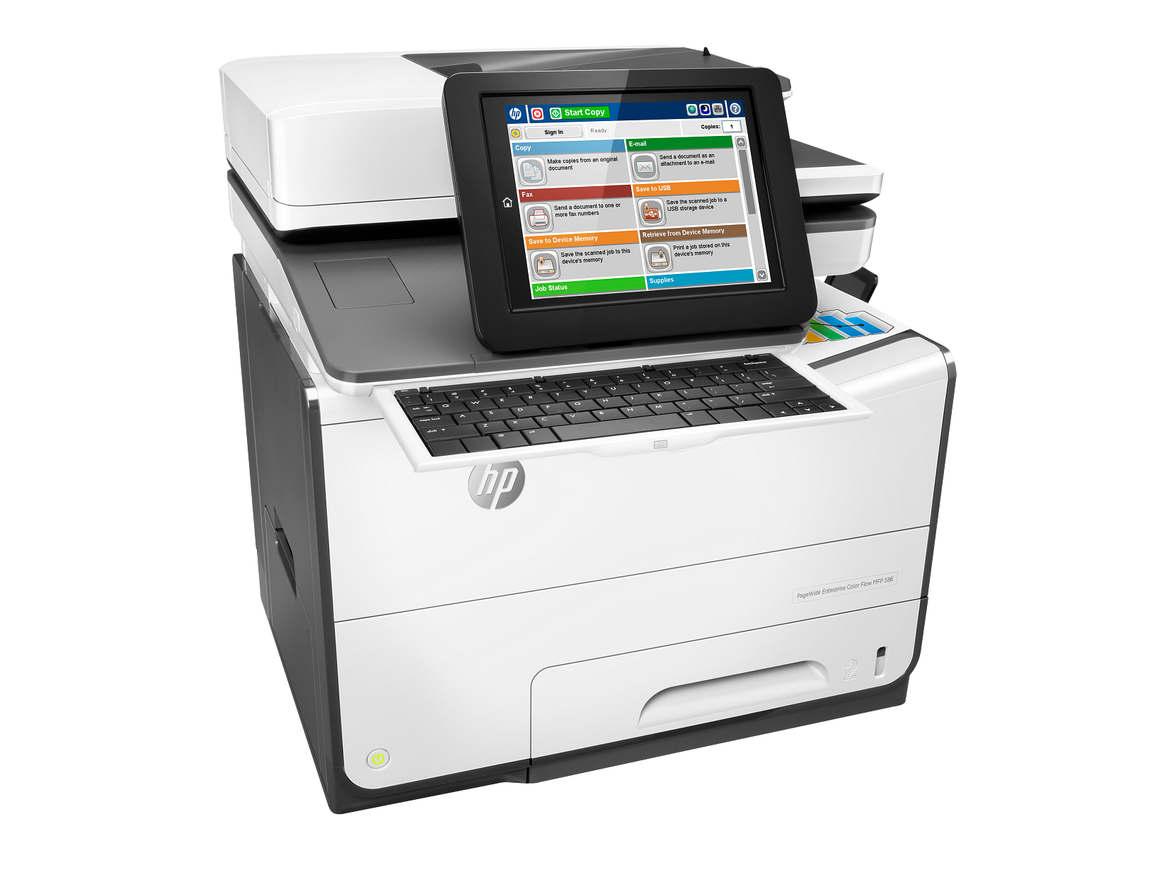 *SALE!*HP PageWide Enterprise Color Flow MFP 586z A4 Colour Multifunction Printer 75PPM [G1W41A]
