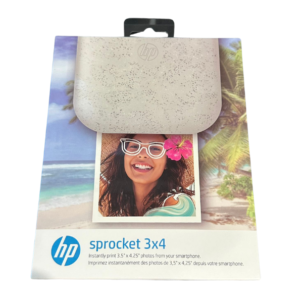 *SALE!* HP Sprocket 3x4 Instant Photo Printer+Zink Paper [HPISP3X4W] - 2025 Latest Model !