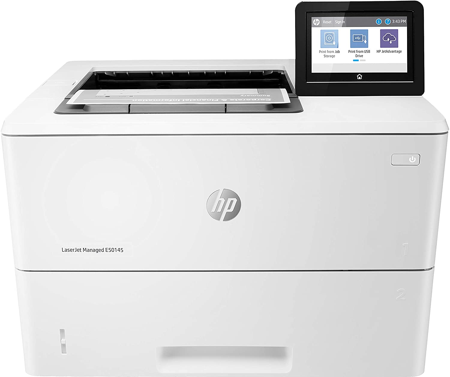 HP LaserJet Managed E50145dn A4 Mono Laser Printer 45PPM W9008MC [1PU51A]