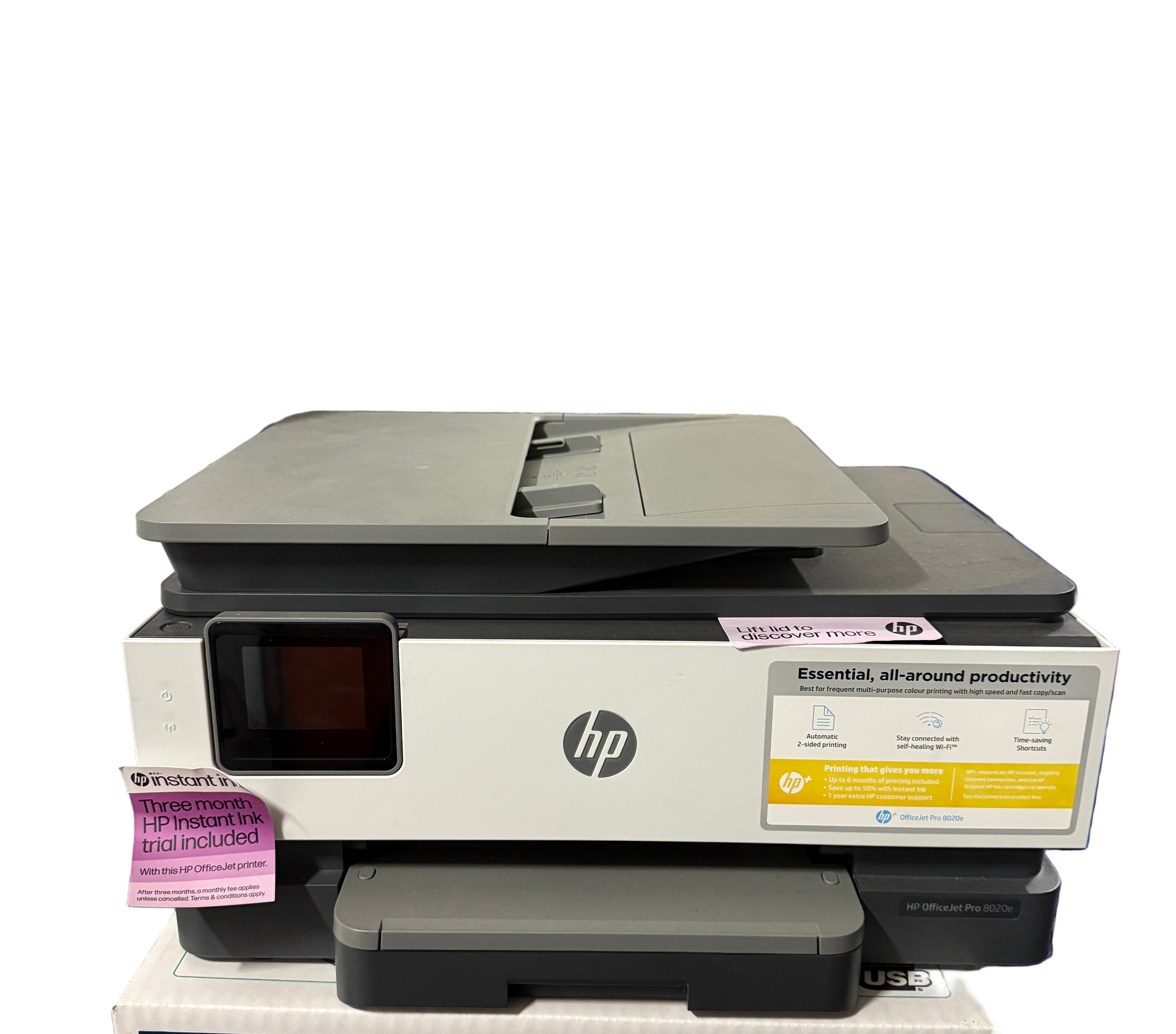 *Ex-Demo* HP OfficeJet Pro 8020e A4 Multifunction Printer without Ink [229X1D]