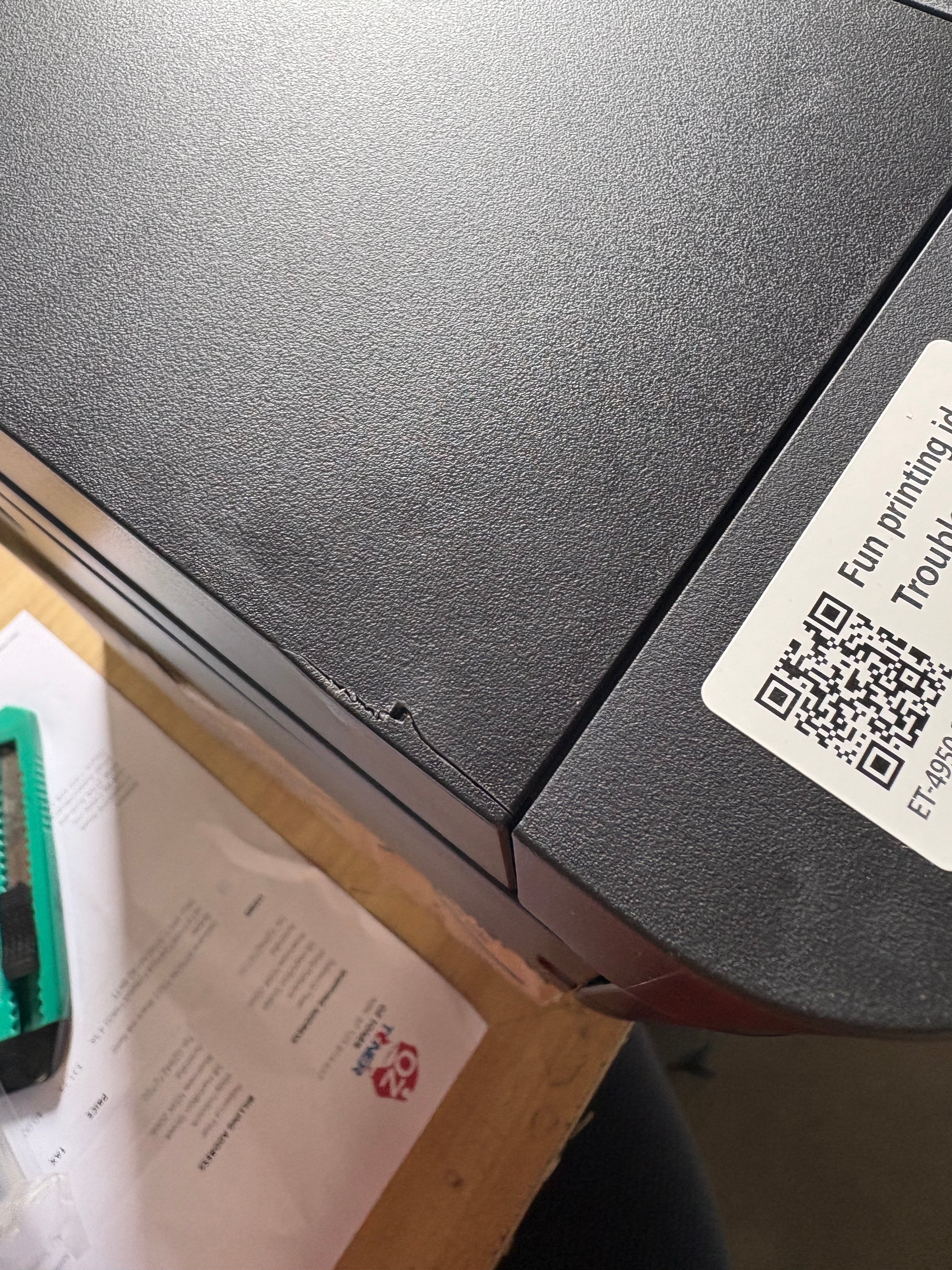 *Damaged Box* Epson EcoTank ET-4950 Wireless All-in-One A4 Ink Tank Printer [C11CL40501]