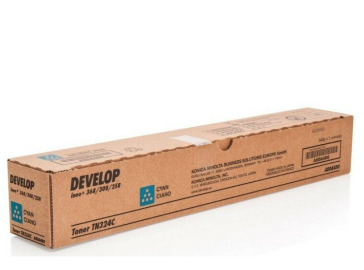 Genuine Konica Minolta TN324 Cyan DEVELOP Unit for C258 C308 C368 [A8DA4D0]