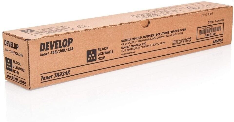 Genuine Konica Minolta TN324 BLACK DEVELOP Unit for C258 C308 C368 [A8DA1D0]