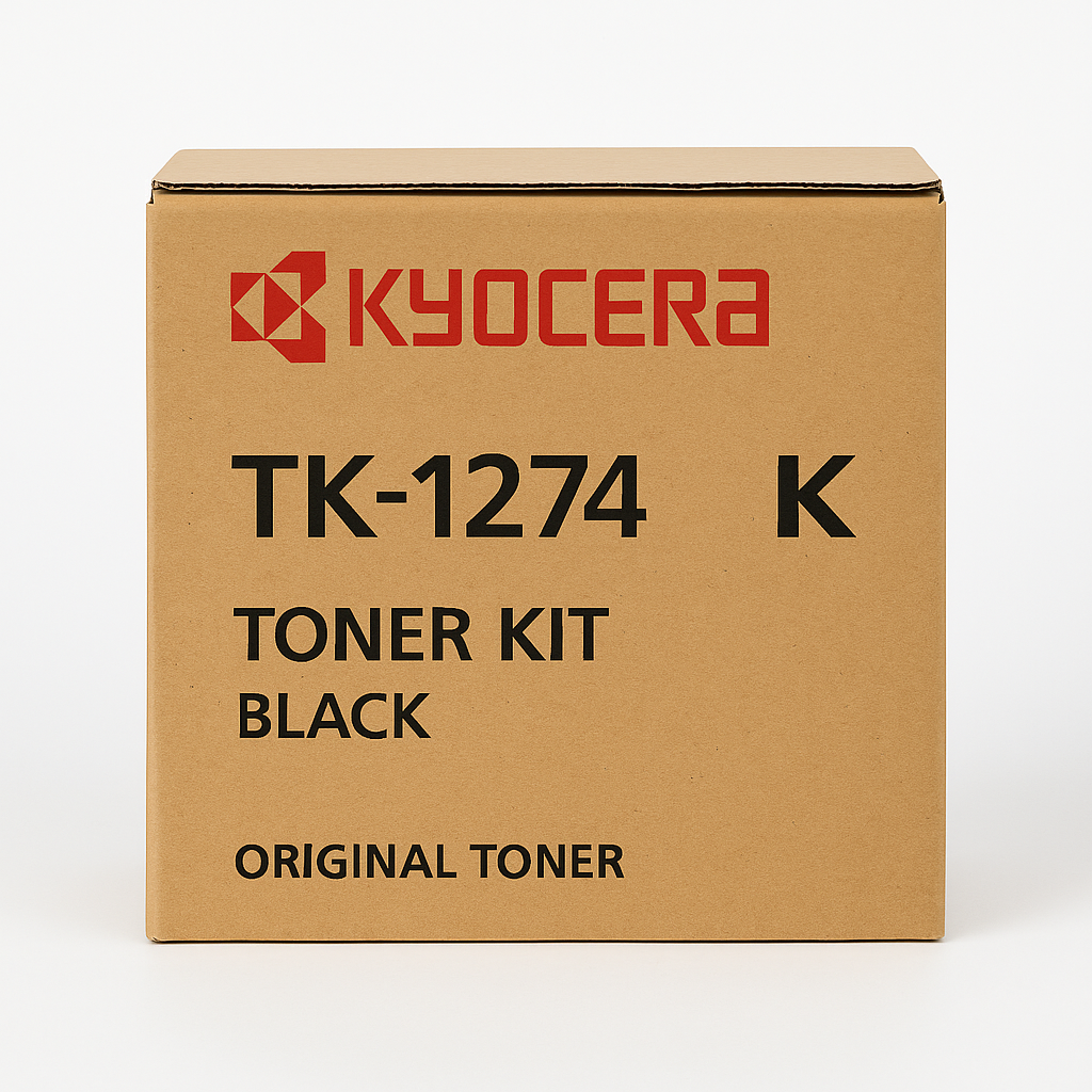Genuine Kyocera TK-1274 BLACK Toner Kit/Cartridge for MA4000X MA4000FX MA4000WIFX (10K) [TK1274K]