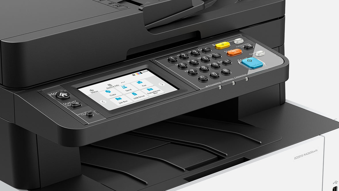 Kyocera Ecosys MA2600CWFX A4 4-in-1 Color Laser Multifunction Printer+FAX 26PPM [110C0D3AU0]