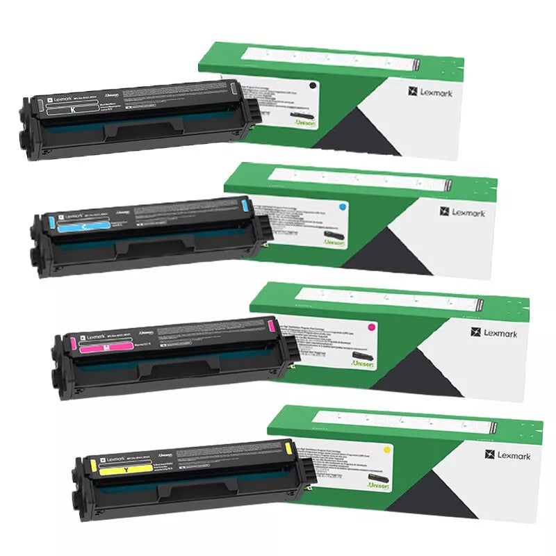 Xerox Lexmark CX431ADW A4 Colour Laser Multifunction Printer+BONUS: 4xPack C/M/Y/K Toner Set Bundle