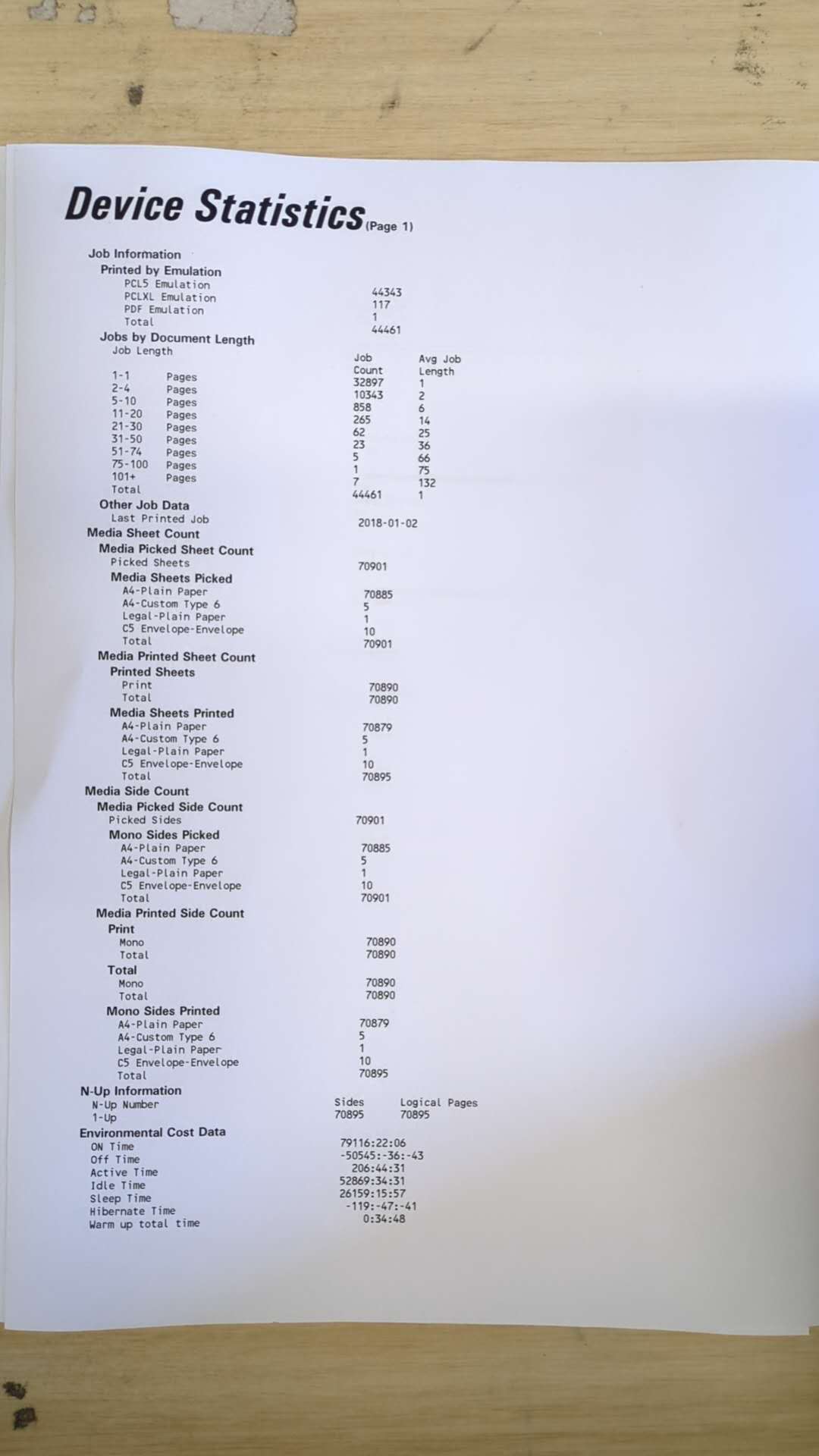 *RFB* Lexmark MS610DE A4 High Speed Mono Laser Printer 47PPM [35S0515] Ex-Leasing Unit