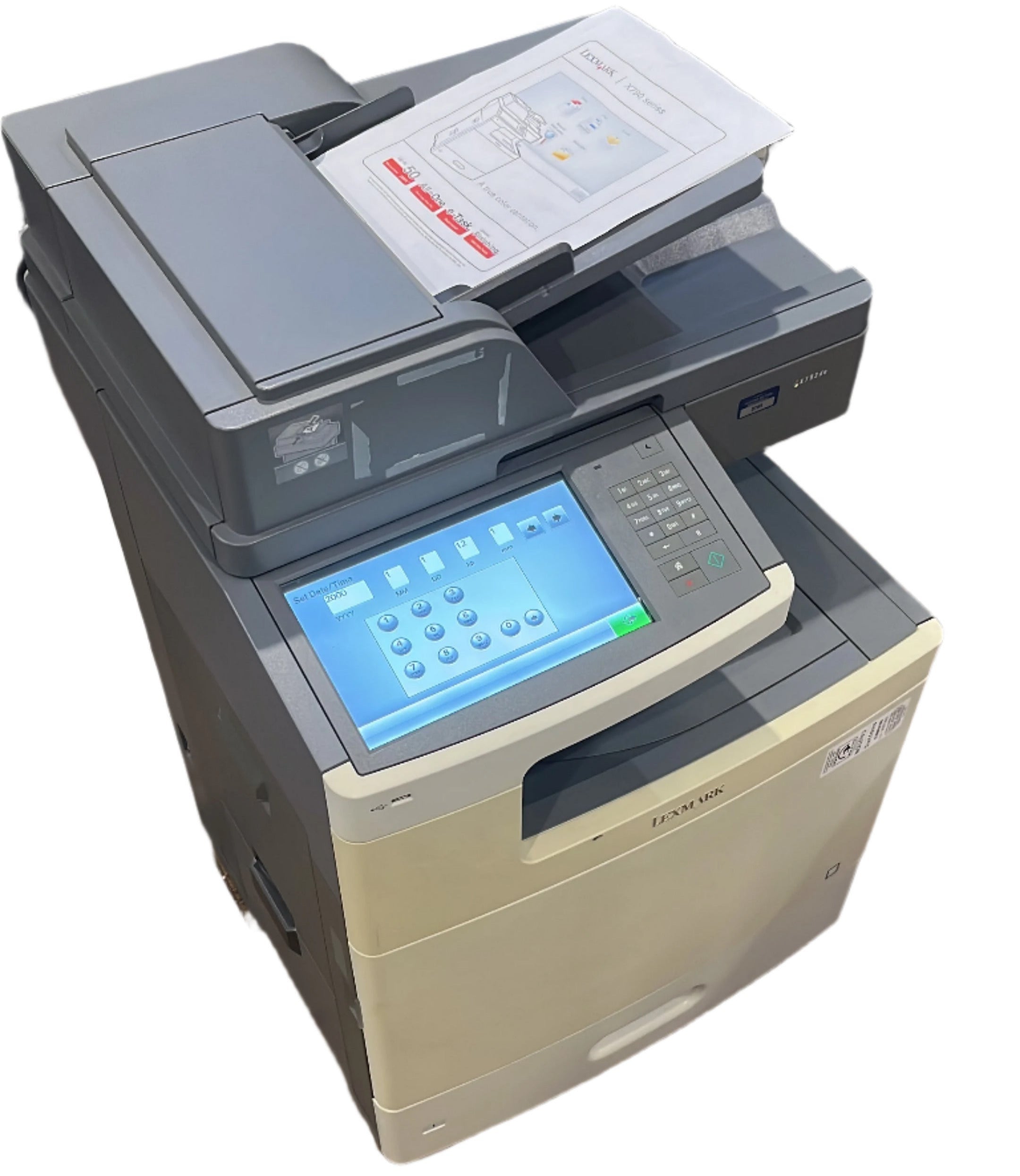 *Used!*Lexmark X792de A4 Colour Laser Multifunction Printer – Duplex 47PPM [47B1021]
