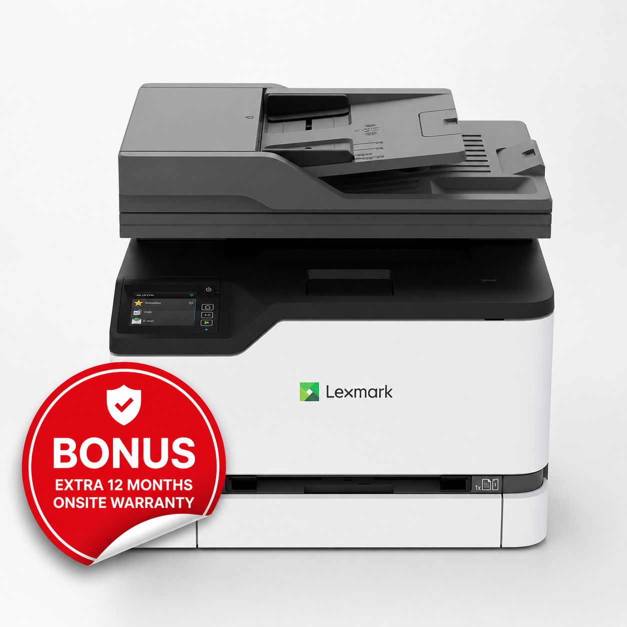 Lexmark CX431ADW A4 Color Laser MFP Printer+BONUS: Extra 12 Months Onsite Warranty [40N9575+2371561]