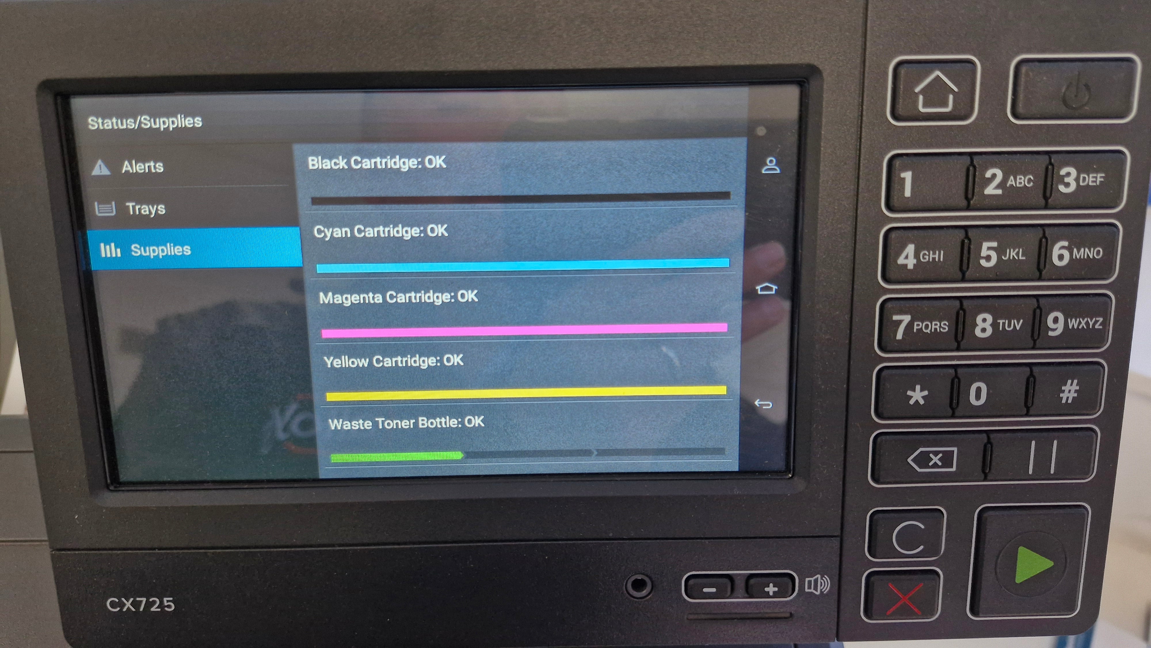 *Ex-Demo* Lexmark CX725dhe A4 Colour Laser Multi-Function Printer 47PPM [40C9522]