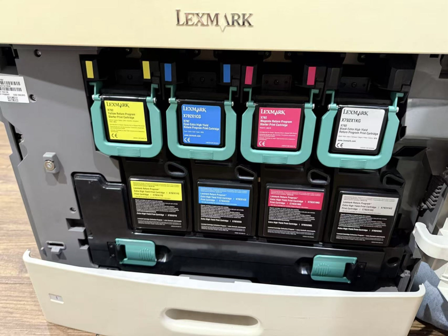 *Used!*Lexmark X792de A4 Colour Laser Multifunction Printer – Duplex 47PPM [47B1021]