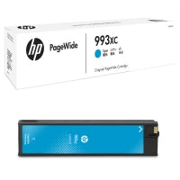 Genuine HP PageWide #993XC High Yield Cyan Ink Cartridge 16K [M0K08XC]