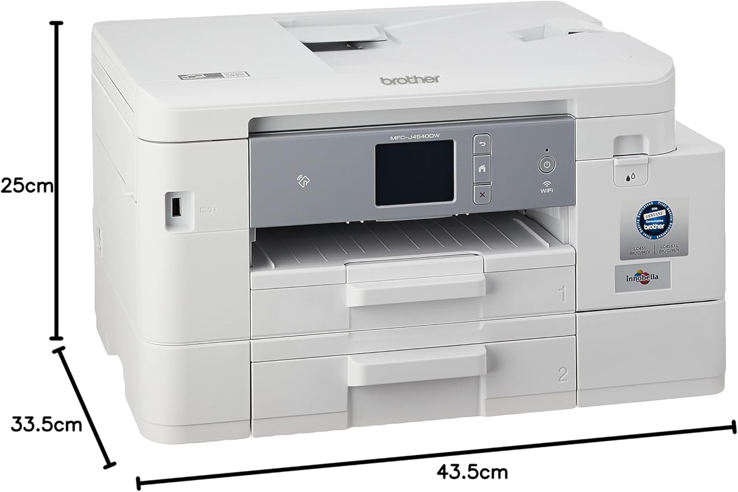 *RFB* Brother MFC-J4540DW Refurbished A4 INKvestment Tank Colour Multifunction Printer+Dual Tray