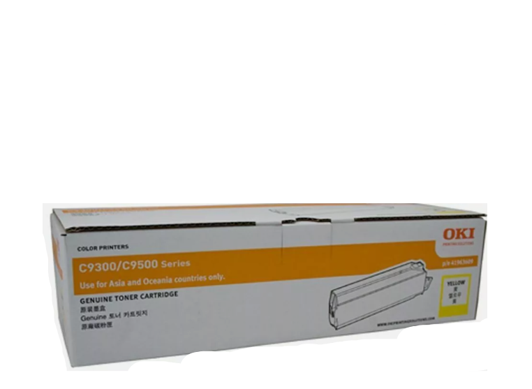 *SALE!* Genuine OKI C9300 C9500 Yellow Toner Cartridge High Yield (15K) [41963609]