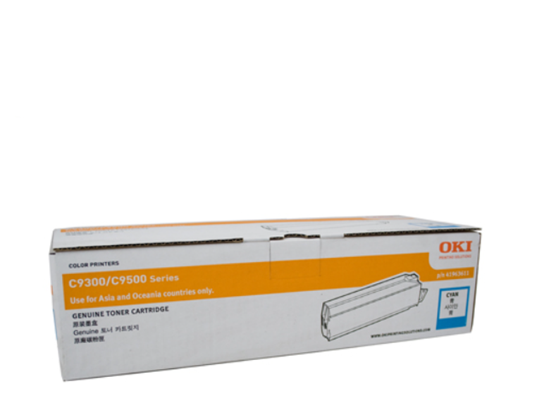 *SALE!* Genuine OKI C9300 C9500 Cyan Toner Cartridge High Yield (15K) [41963611]