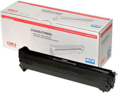 *SALE!* Genuine OKI Cyan Toner Cartridge for C9600/C9650/C9800/C9850 42918919 (15K)