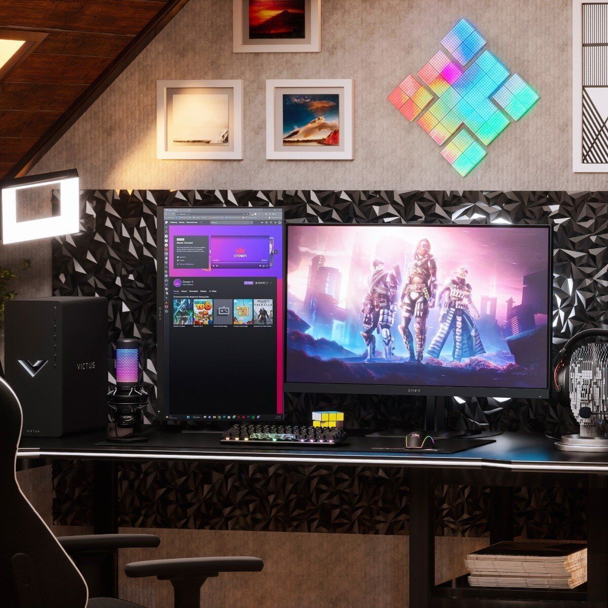 *SALE!* OMEN 24 by HP 23.8 inch FHD 165Hz Gaming Monitor 1920x1080 High Adjustable [780F0AA]