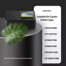 OZ NB-CP2L Black Lithium-ion Rechargeable Battery Pack for Canon Selphy CP1500BK [NBCP2LH]