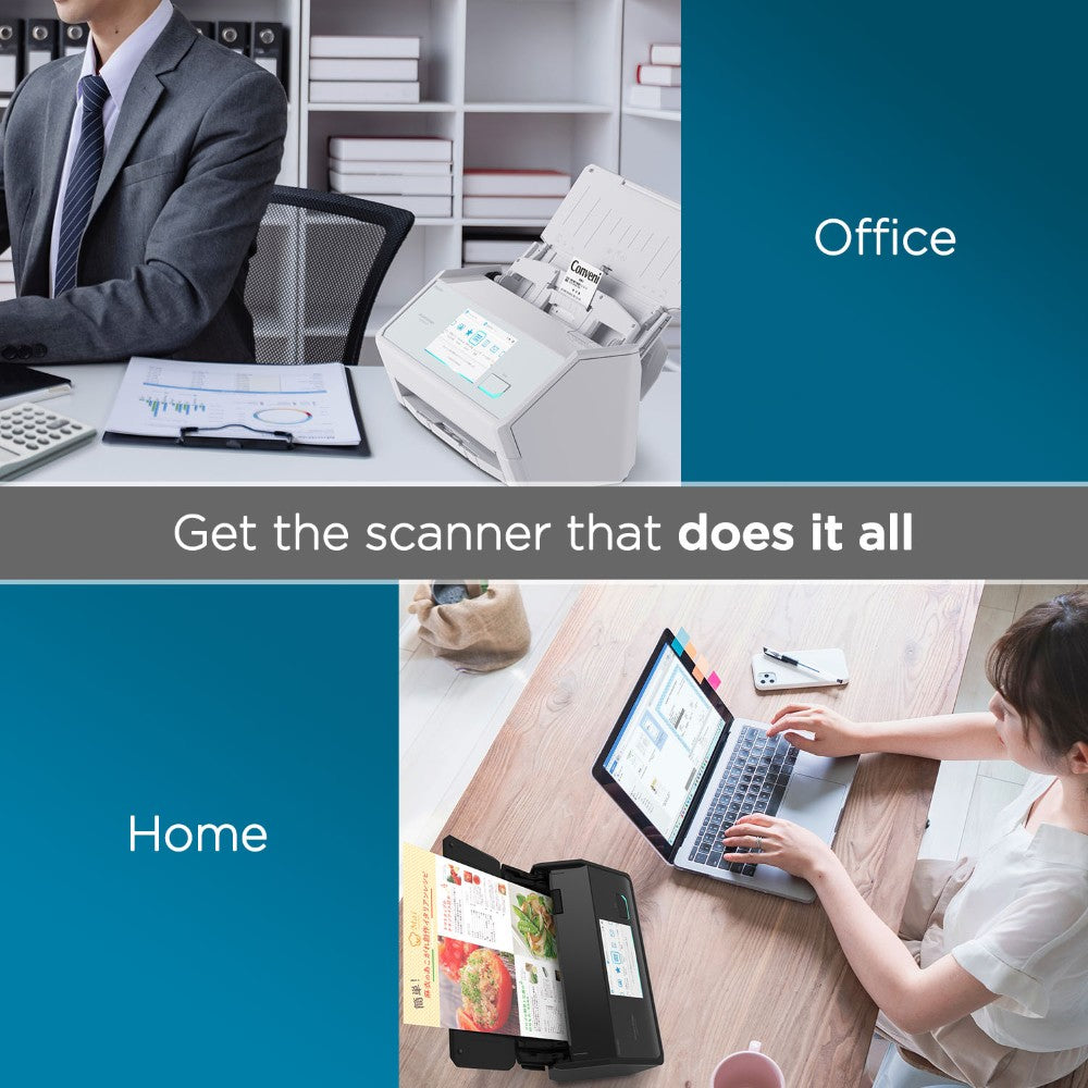 Ricoh/Fujitsu Scansnap IX2500 WiFi Document Scanner (A4, Duplex) 45PPM [PA03860-B111]