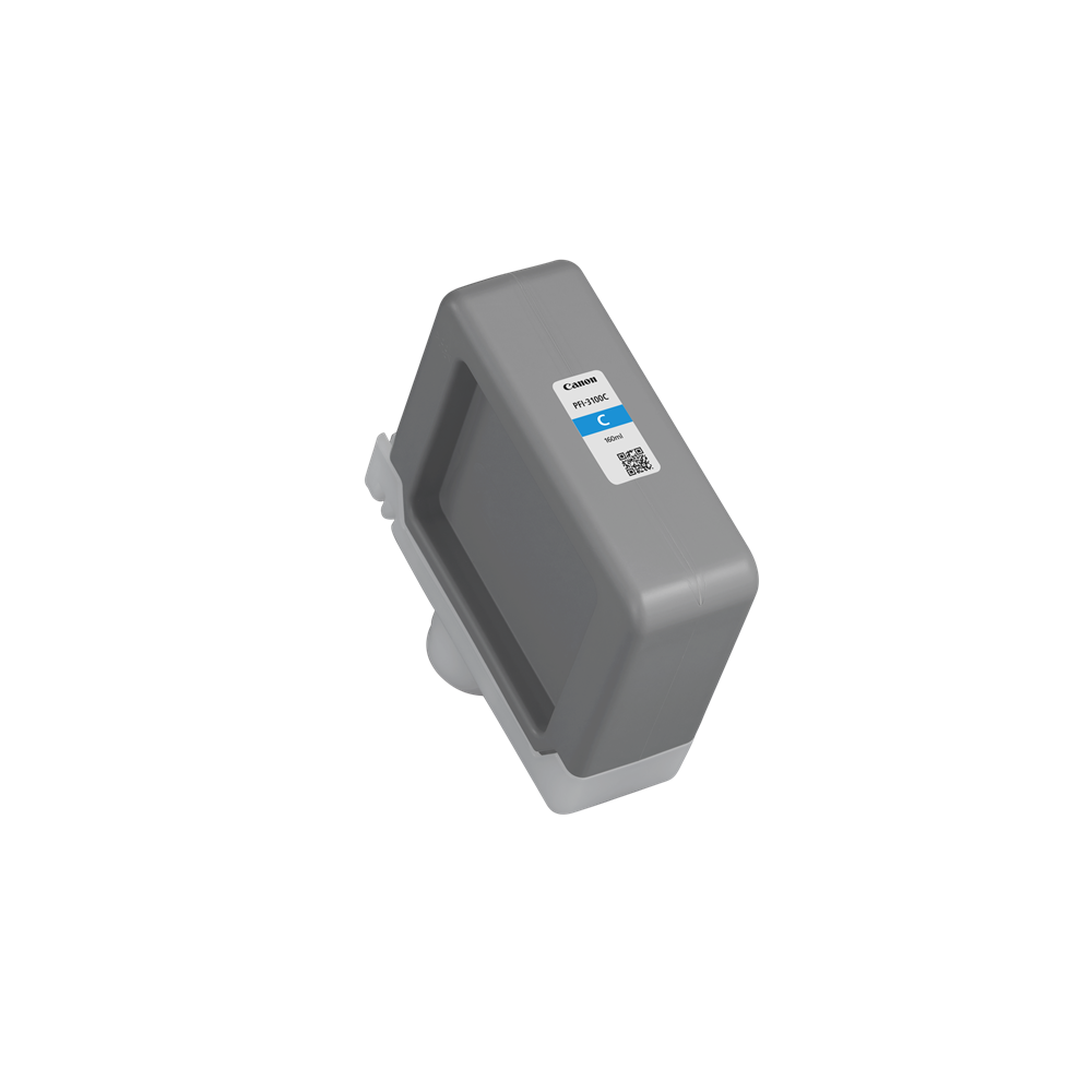 Genuine Canon PFI-3100C Cyan Ink Cartridge 160ml for PRO and GP Series [PFI-3100C]