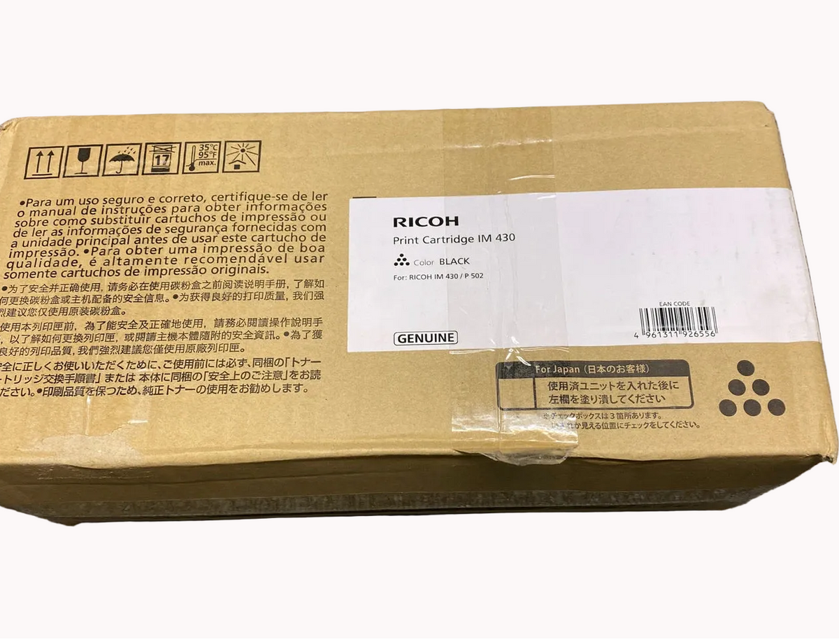Ricoh 418128 / 419080 Genuine Black Toner Cartridge 17.4K for Ricoh 418128 / 419080 Genuine Black Toner Cartridge 17.4K for