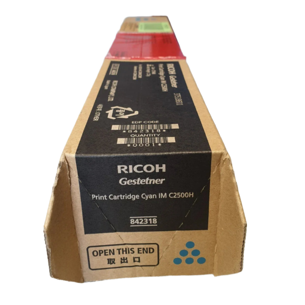 Genuine Ricoh 842318 Cyan Toner Cartridge for IM C2000 C2500H (10.5K)