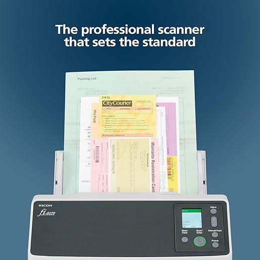 *Ex-Demo* Ricoh FI-8170 A4 Duplex High Speed Business Document Scanner 70PPM+Wty [PA03810-B051]
