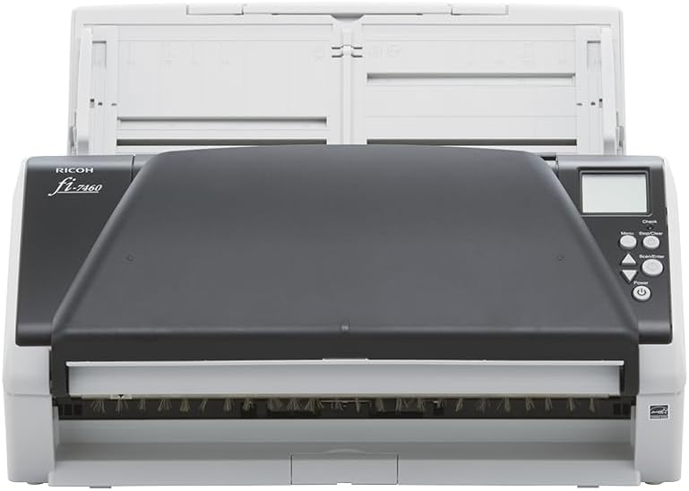 Ricoh/Fujitsu FI-7460 A3 Wide-Format Color Duplex Document Scanner 60PPM/100x Sheet ADF/600DPI [FI7460]