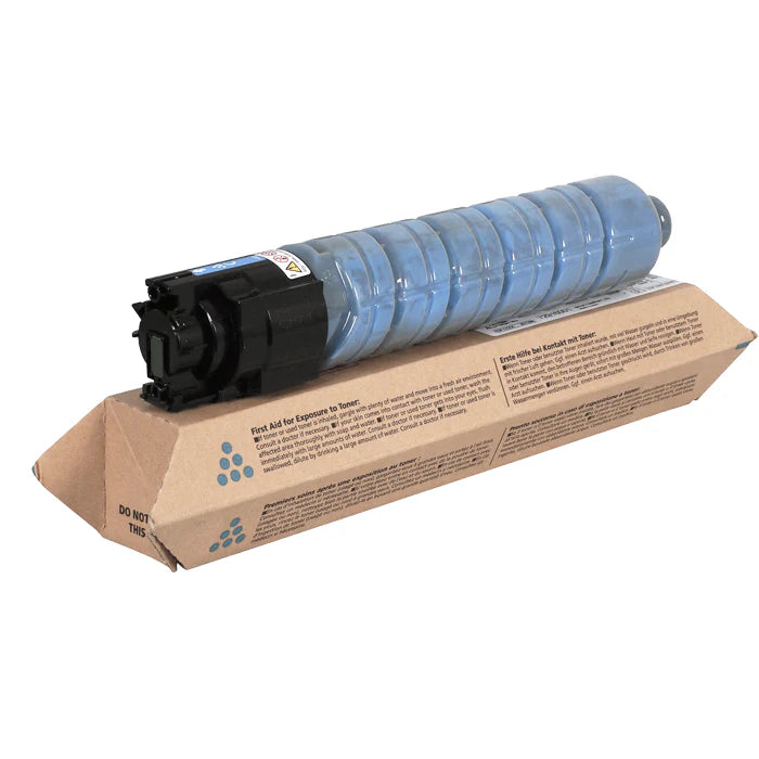 Genuine Lanier/Ricoh 821077 Cyan Toner Cartridge for Lanier SPC430DN/SPC440DN (15K)