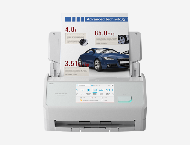 Ricoh/Fujitsu Scansnap IX2500 WiFi Document Scanner (A4, Duplex) 45PPM [PA03860-B111]
