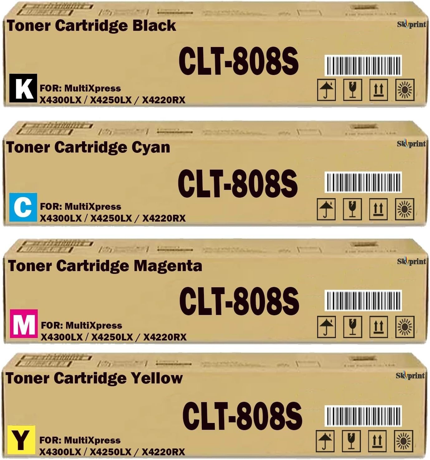 *SALE!* 4-Pack Premium Compatible Samsung MultiXpress SL-X4300/X4250/X4220 [CLT-808S] Toner Combo