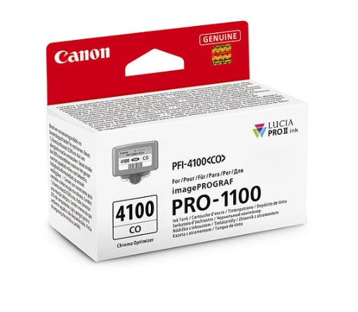 Genuine Canon PFI-4100 Chroma Opt Ink Cartridge for Pro-1100 A2 Printer [PFI4100CO]