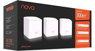 Tenda Nova MW5G Mesh WiFi System-Up to 3500 SQ FT Home Coverage, WiFi Router
