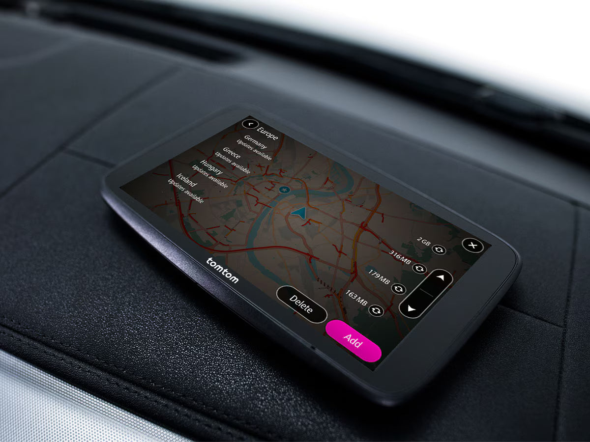 TomTom GO Navigator 2nd Generation 6" Car Navigation (AU MAP, Wi-Fi Updates, Unique Magnetic Holder)