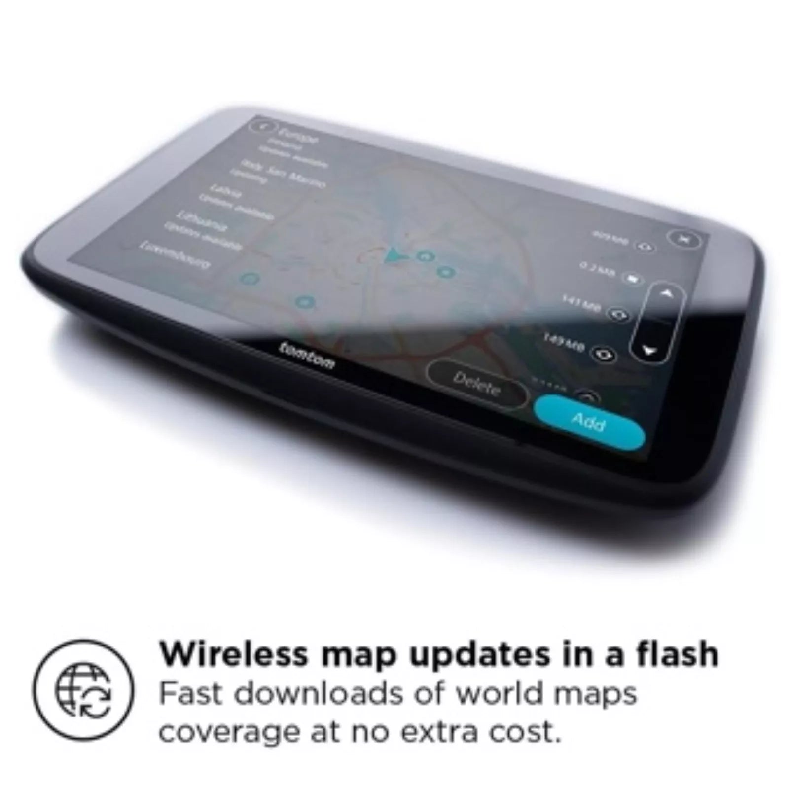 TomTom Car Sat Nav GO Superior 6" WiFi GPS Navigation+World Maps+Live Traffic Update [4YD60]