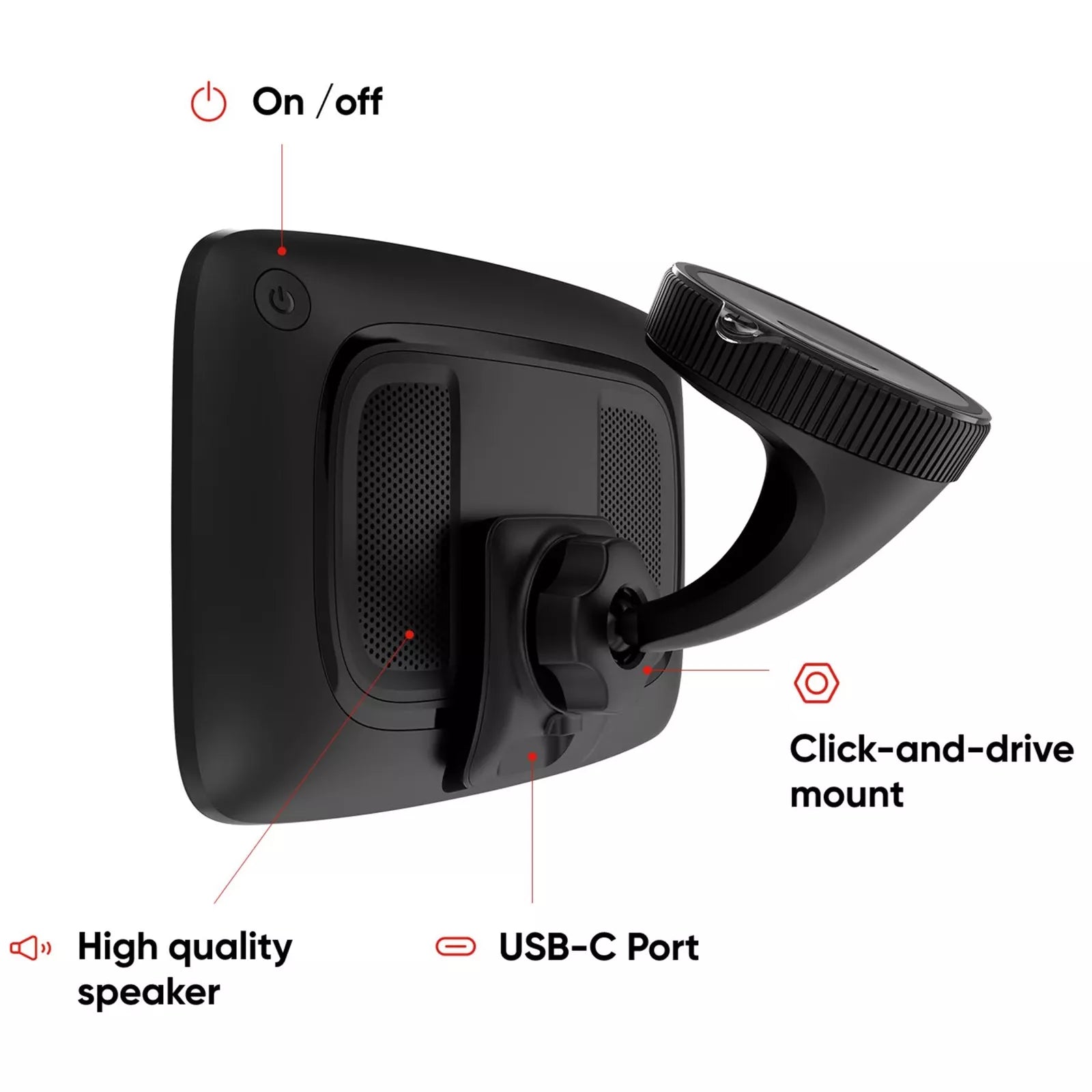 TomTom Car Sat Nav GO Superior 6" WiFi GPS Navigation+World Maps+Live Traffic Update [4YD60]