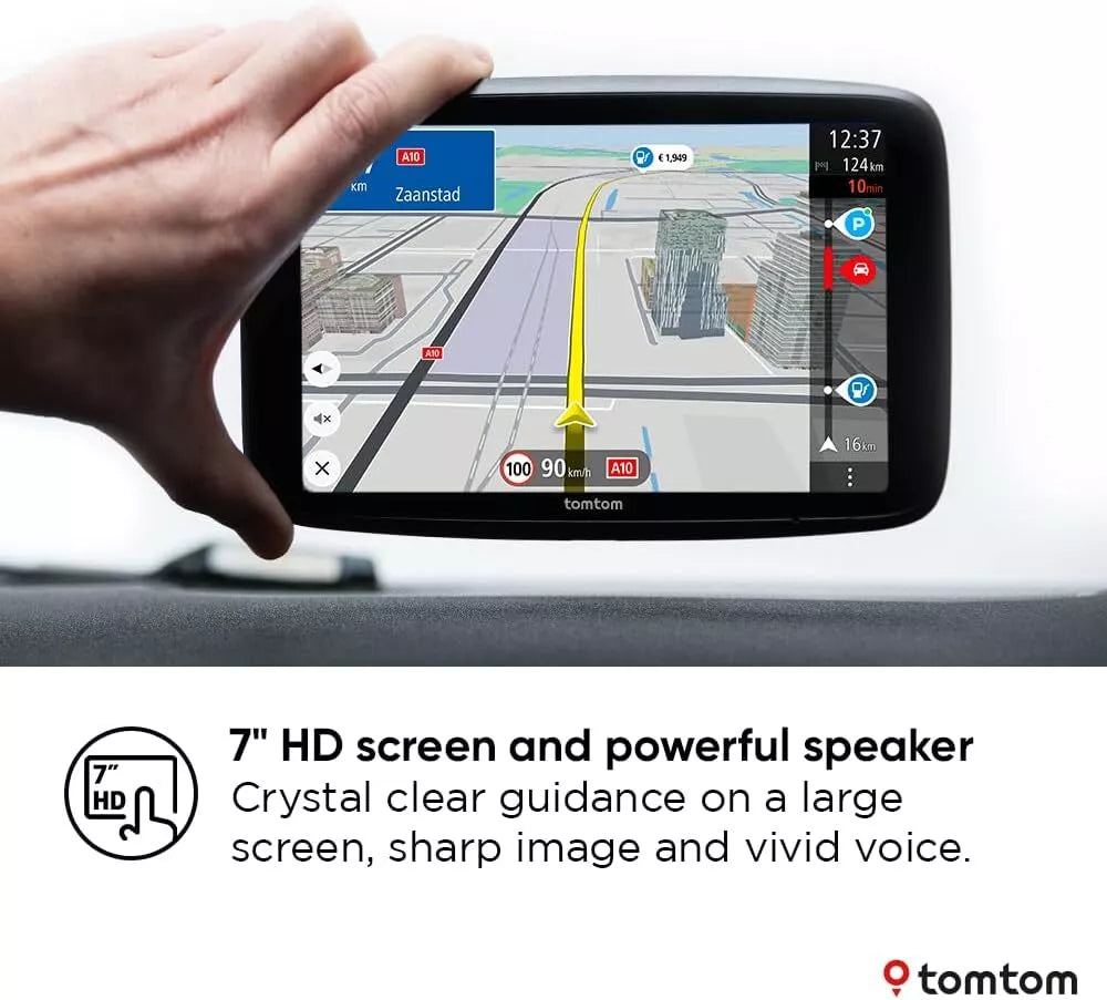 TomTom Car Sat Nav GO Superior 6" WiFi GPS Navigation+World Maps+Live Traffic Update [4YD60]
