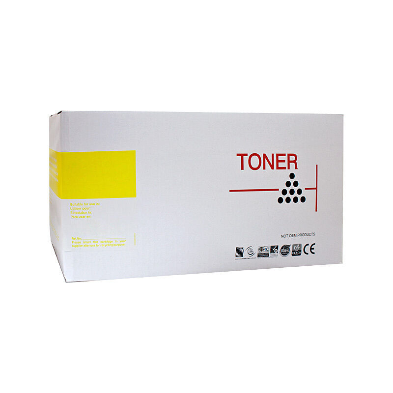Compatible OKI C834 Yellow Toner Cartridge 10K Yield White Box [WBO834Y]